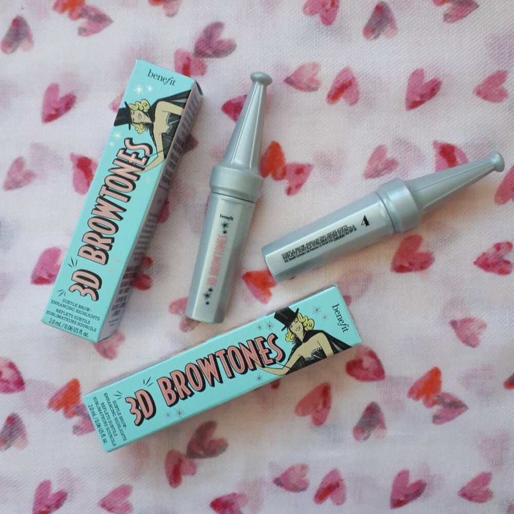 2/$20 Benefit Cosmetics: 3D Browtones Brow Highlights mini bundle - shade 4